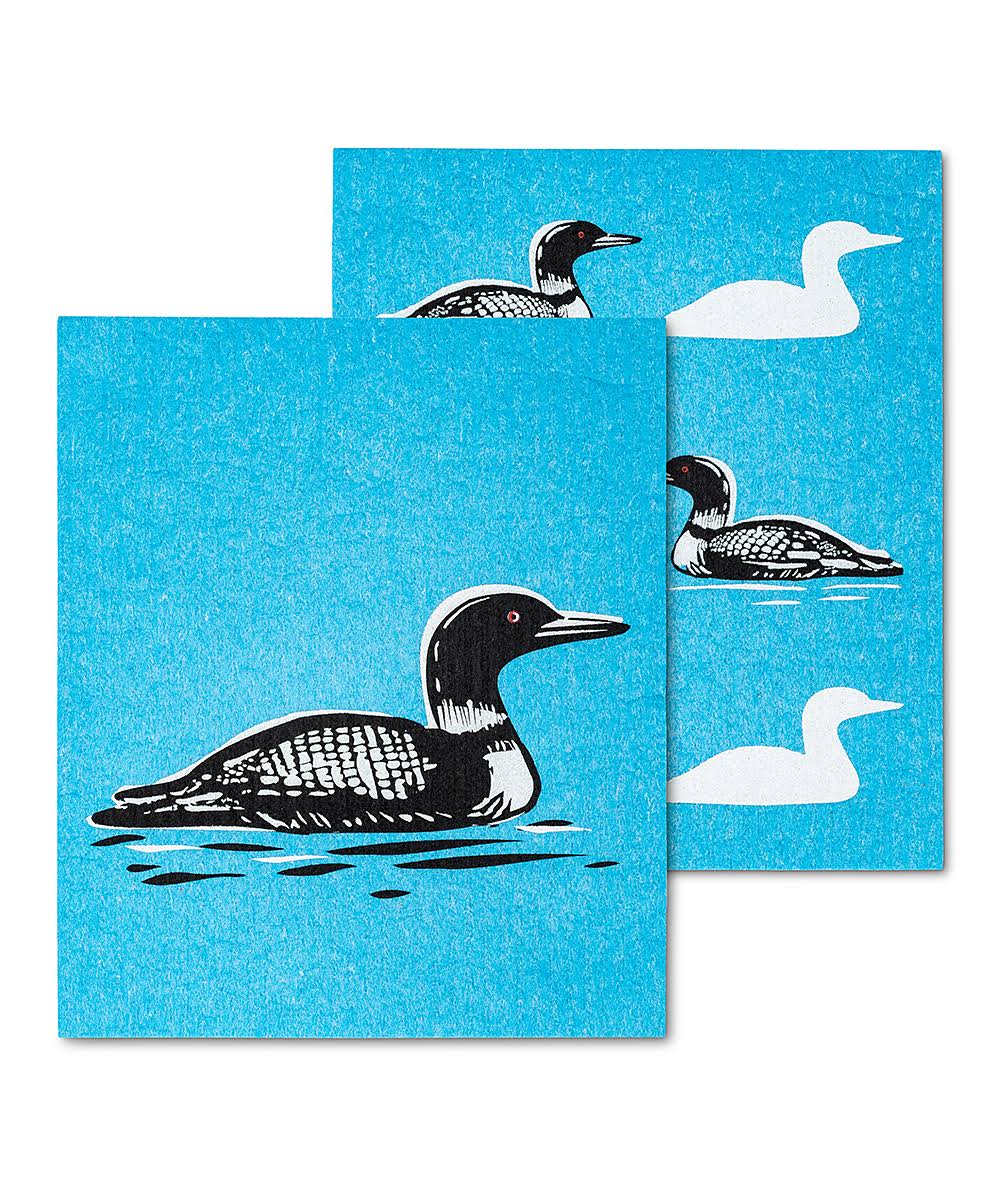 Abbott Collection S 2 Loon Dish Cloth 6 5x8 L