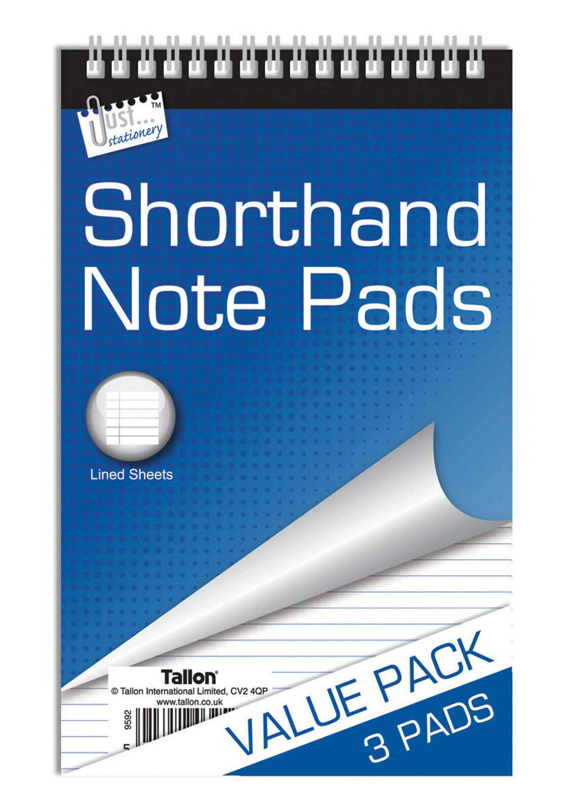 Tallon Value Pack Shorthand Note Pads