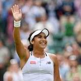 The busiest tennis player at Wimbledon -- Heather Watson has advanced, despite her chaotic, disrupted schedule