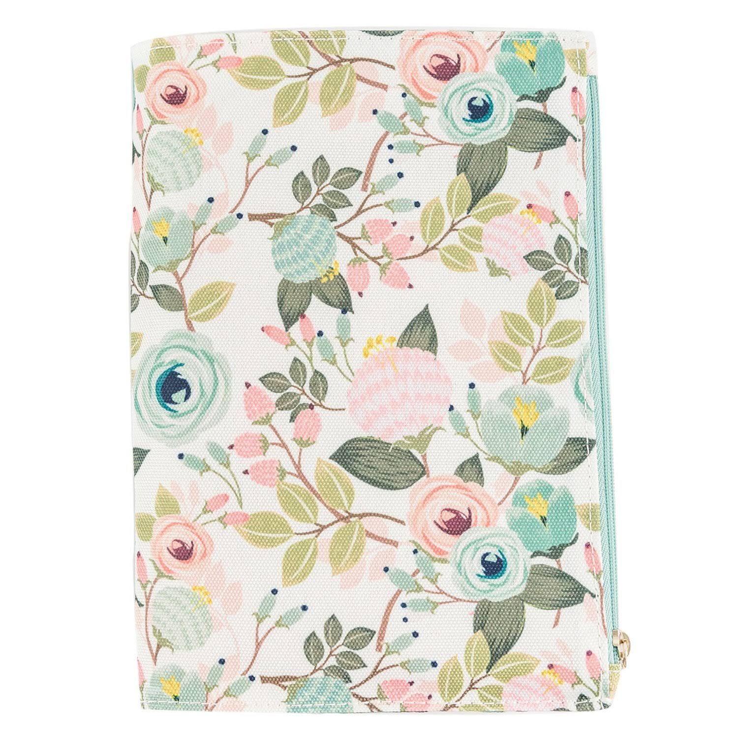 Mary Square Journal - Peach Floral