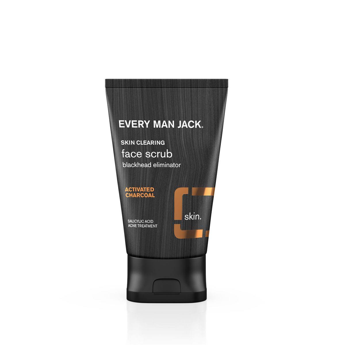 Every Man Jack Face Scrub Charcoal Skin Clearing | Vitarock