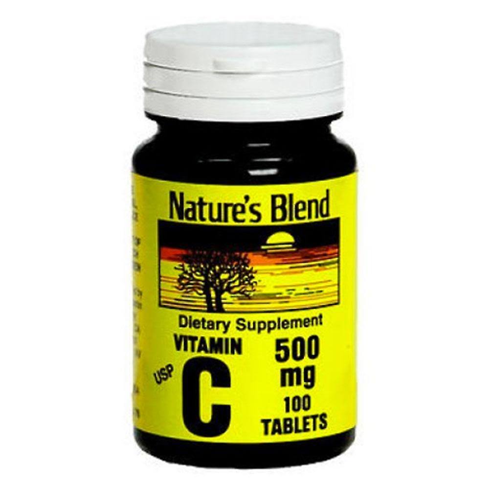 Nature's Blend Vitamin C Supplement - 100 Tablets