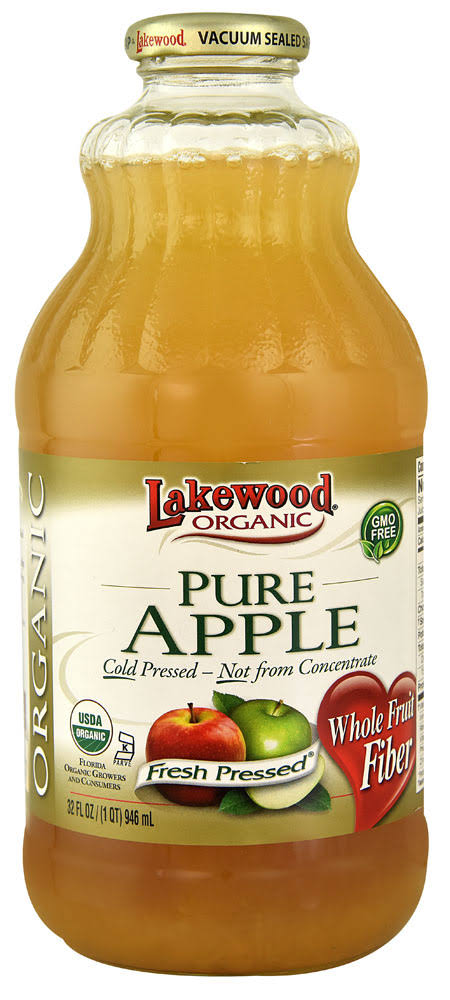 Lakewood Organic Pure Apple Juice - 32oz