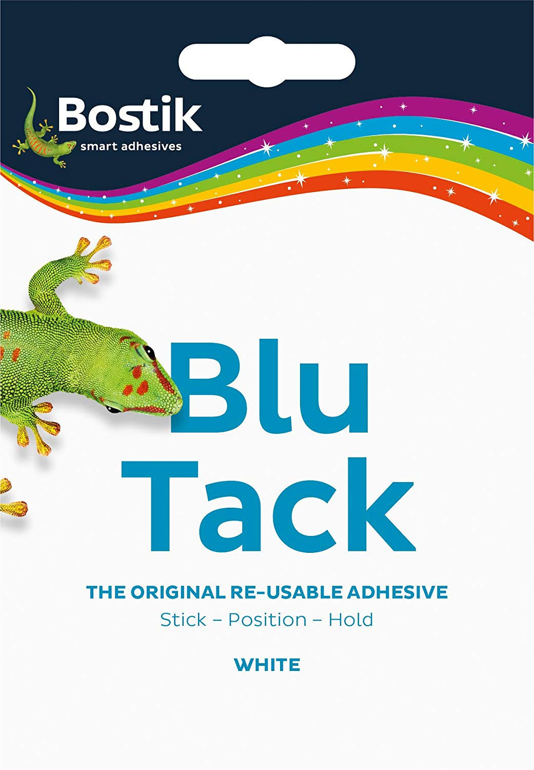 Bostik 801127 Blu Tack Mastic Adhesive Putty - Non Toxic, White