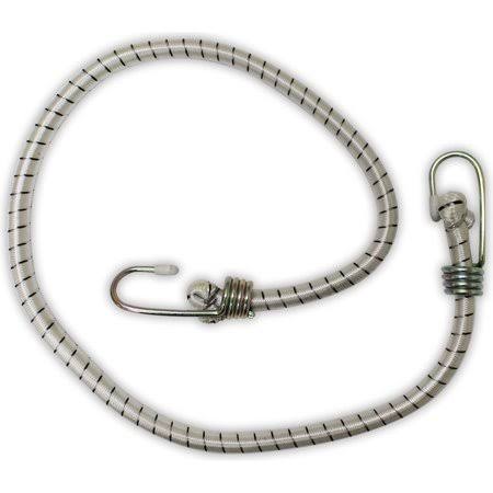 Toolusa 36 Heavy Duty White Bungee Cord with Rubber Tipped Hooks Ta-08536-z02 Pack of 2 Pcs