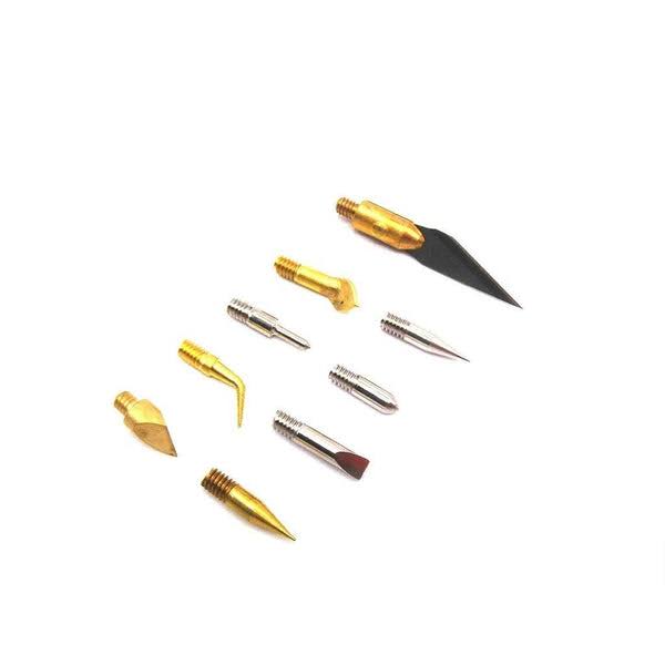 RadioShack Replacement Soldering Tips - for 6400093, Pack of 9