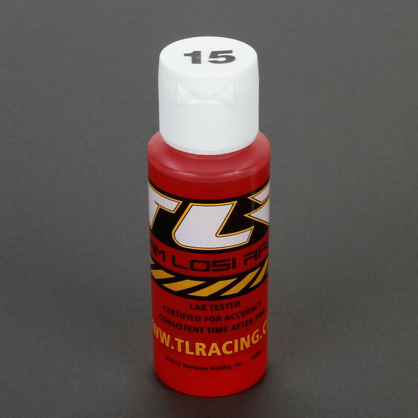 TEAM LOSI RACING Silicone Shock Oil, 15wt, 2oz, TLR74000