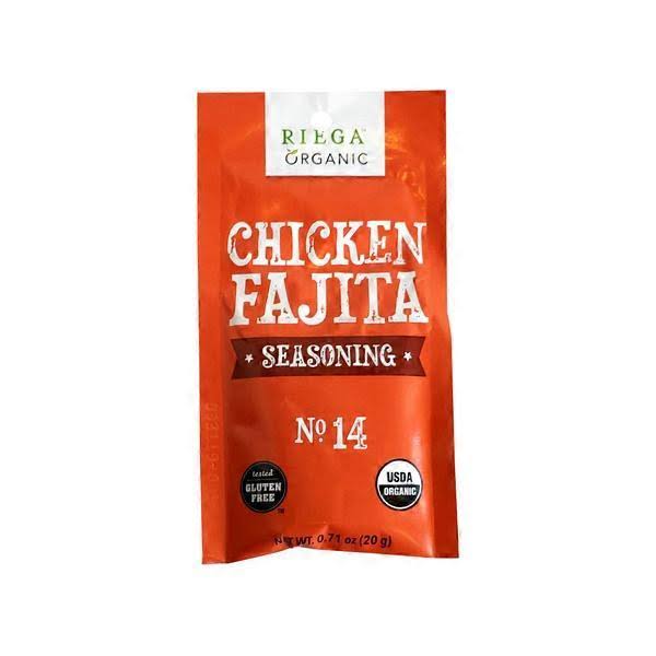 Riega Organic Chicken Fajita Seasoning - 0.7oz