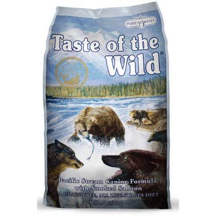 Taste of the Wild Dry Dog Food - Pacific Stream Canine Formula with Smoked Salmon