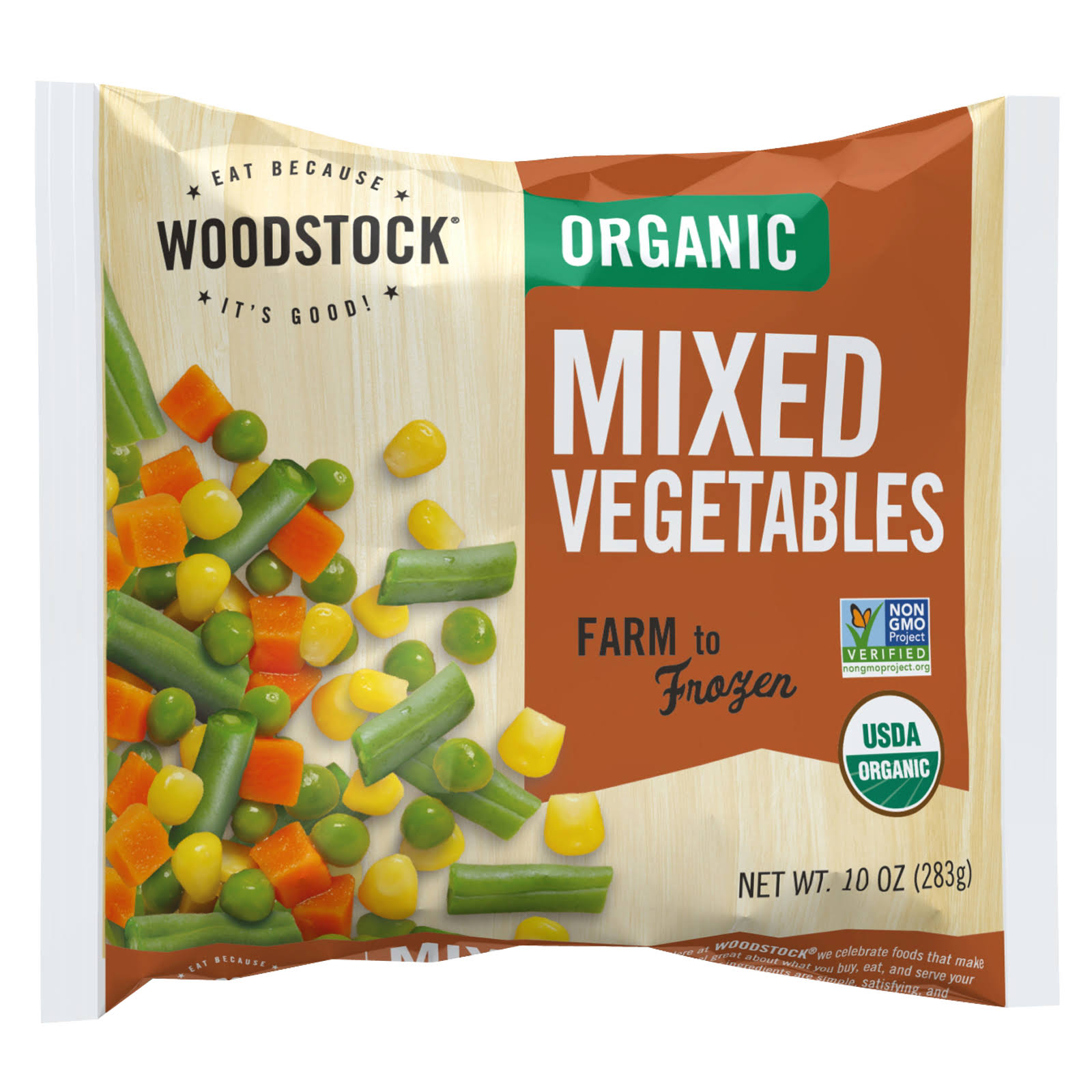 Woodstock Farms Organic Mixed Vegetable - 10oz