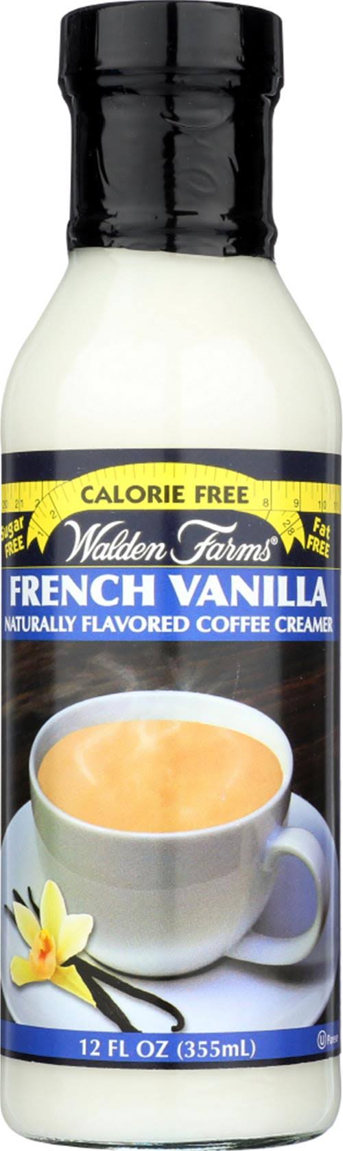 Walden Farms Naturally Flavored Coffee Creamer - French Vanilla, 355ml
