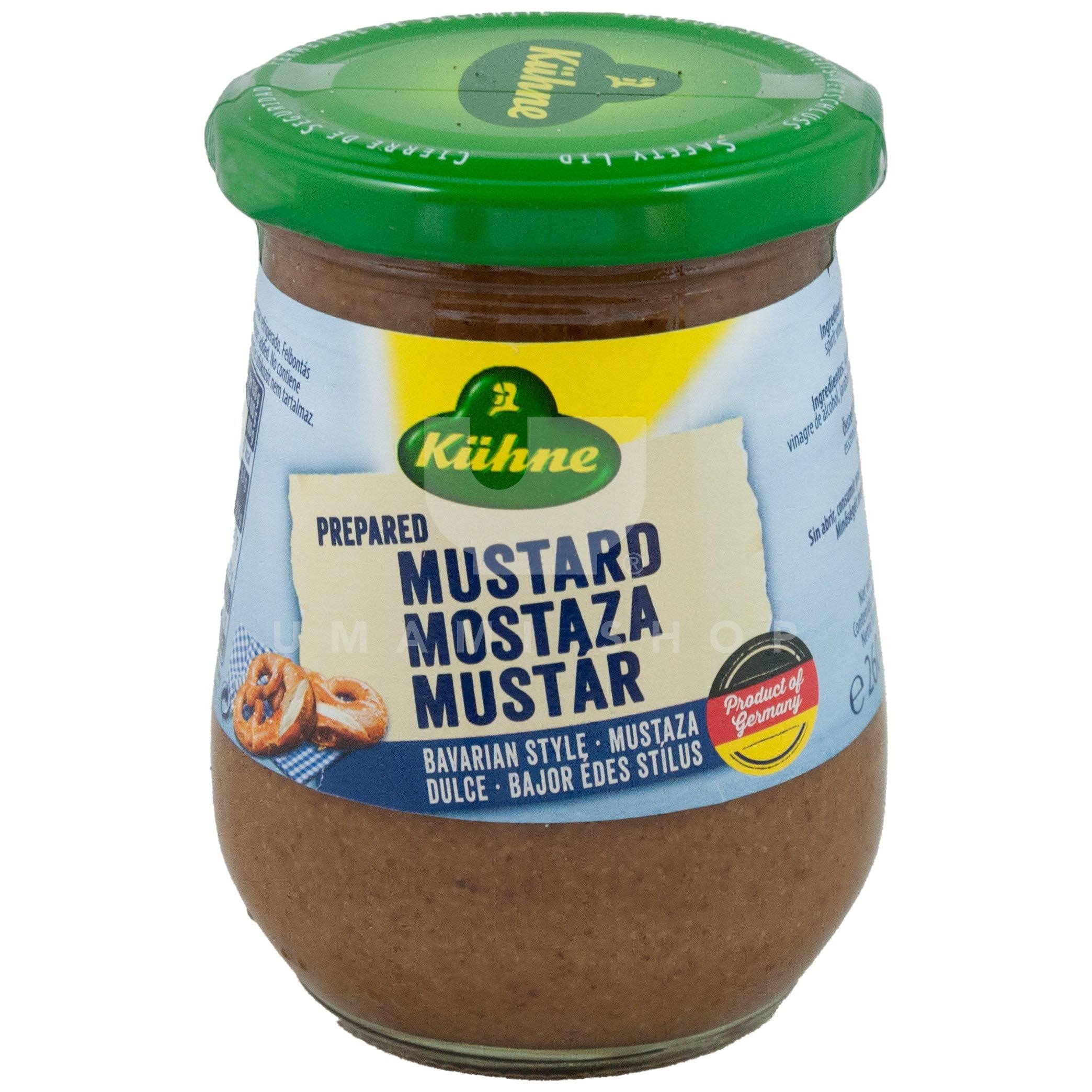 Kuhne Bavarian Style Mustard 250 ml