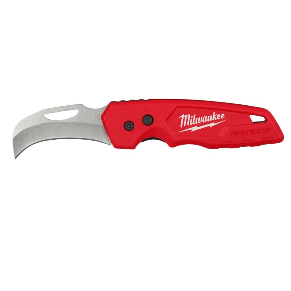 Milwaukee 48221525 Fastback Hawkbill Folding Flip Knife | Tools Warehouse