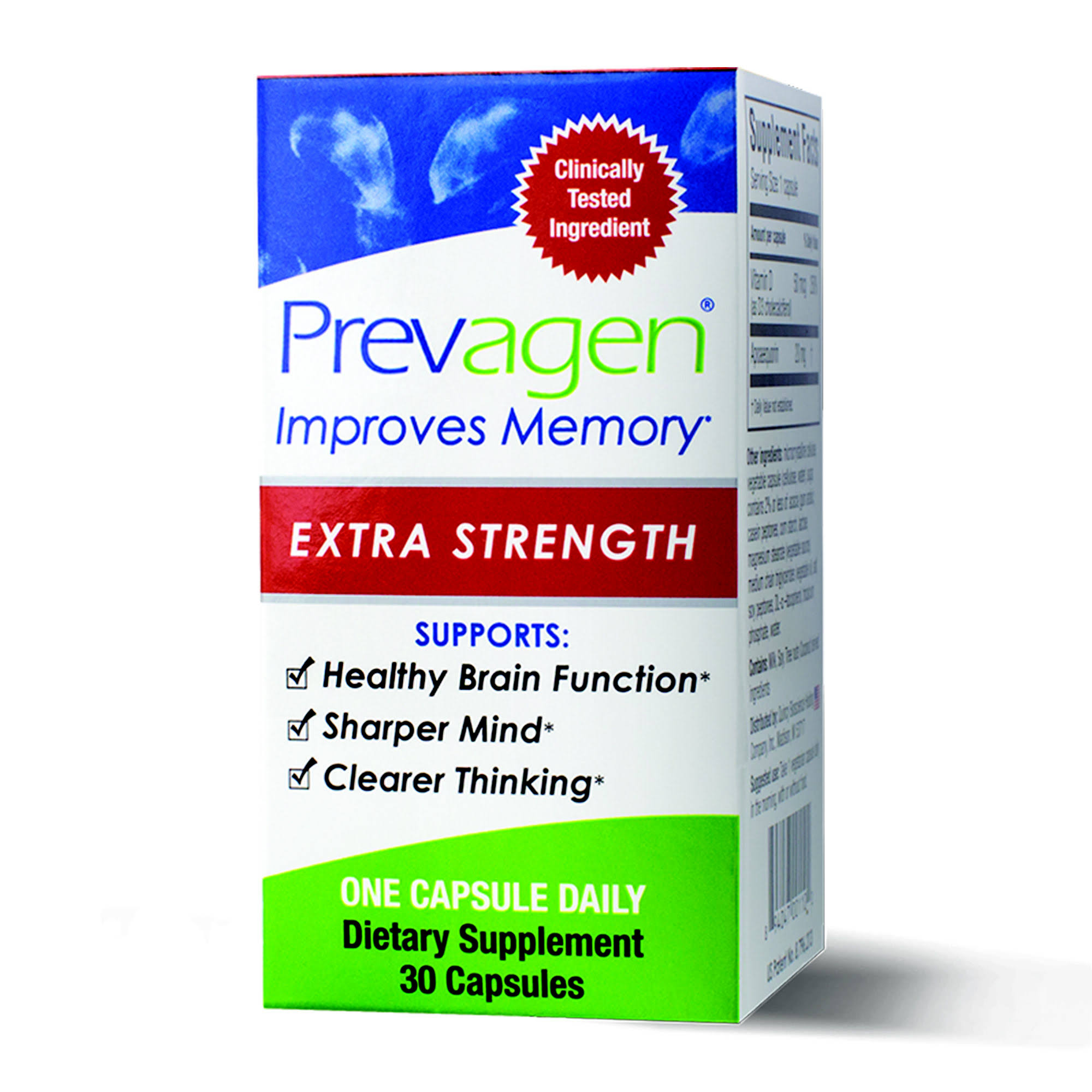 Prevagen Extra Strength Improve Memory - 30 Capsules