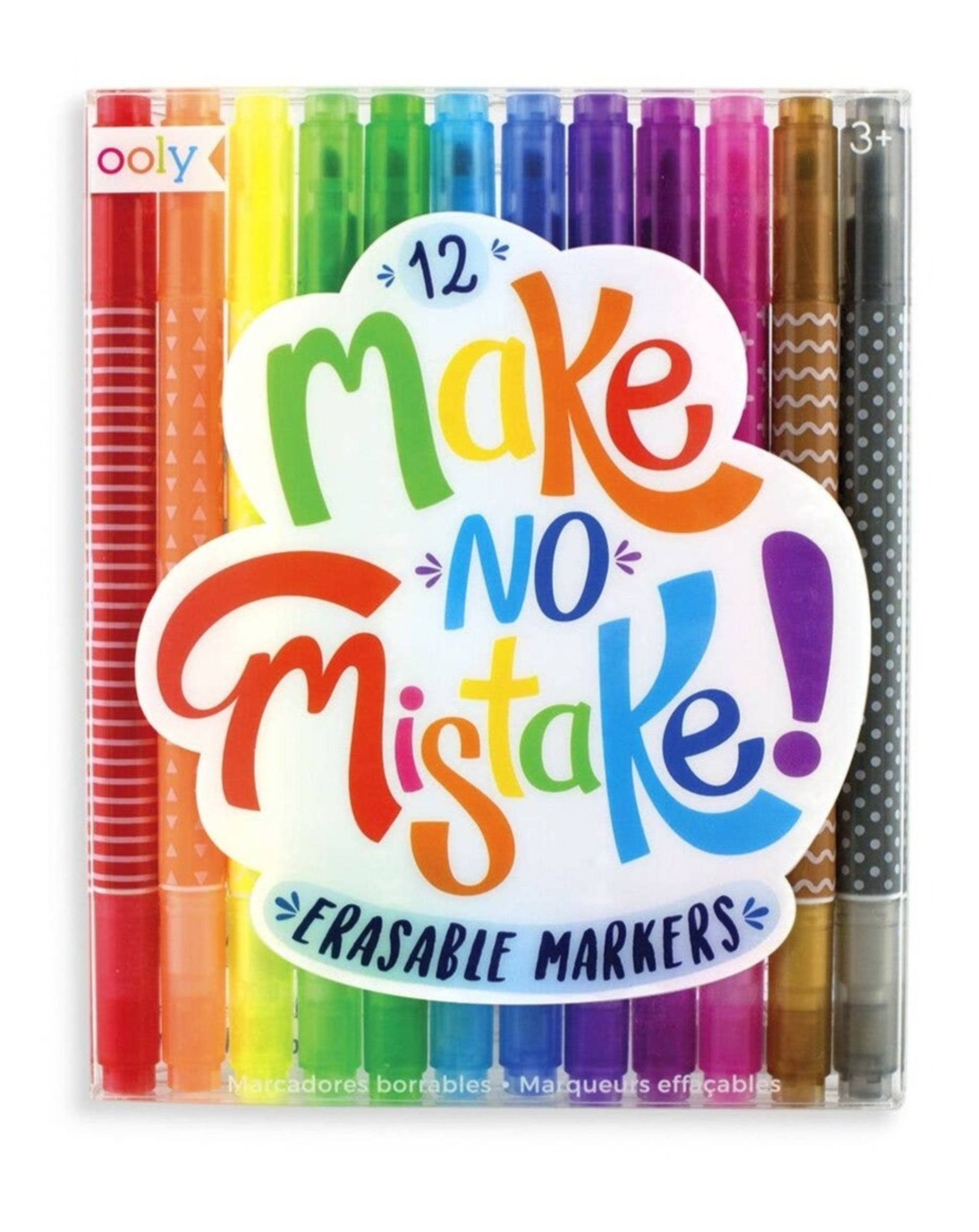 Ooly Make No Mistake Erasable Markers (12)