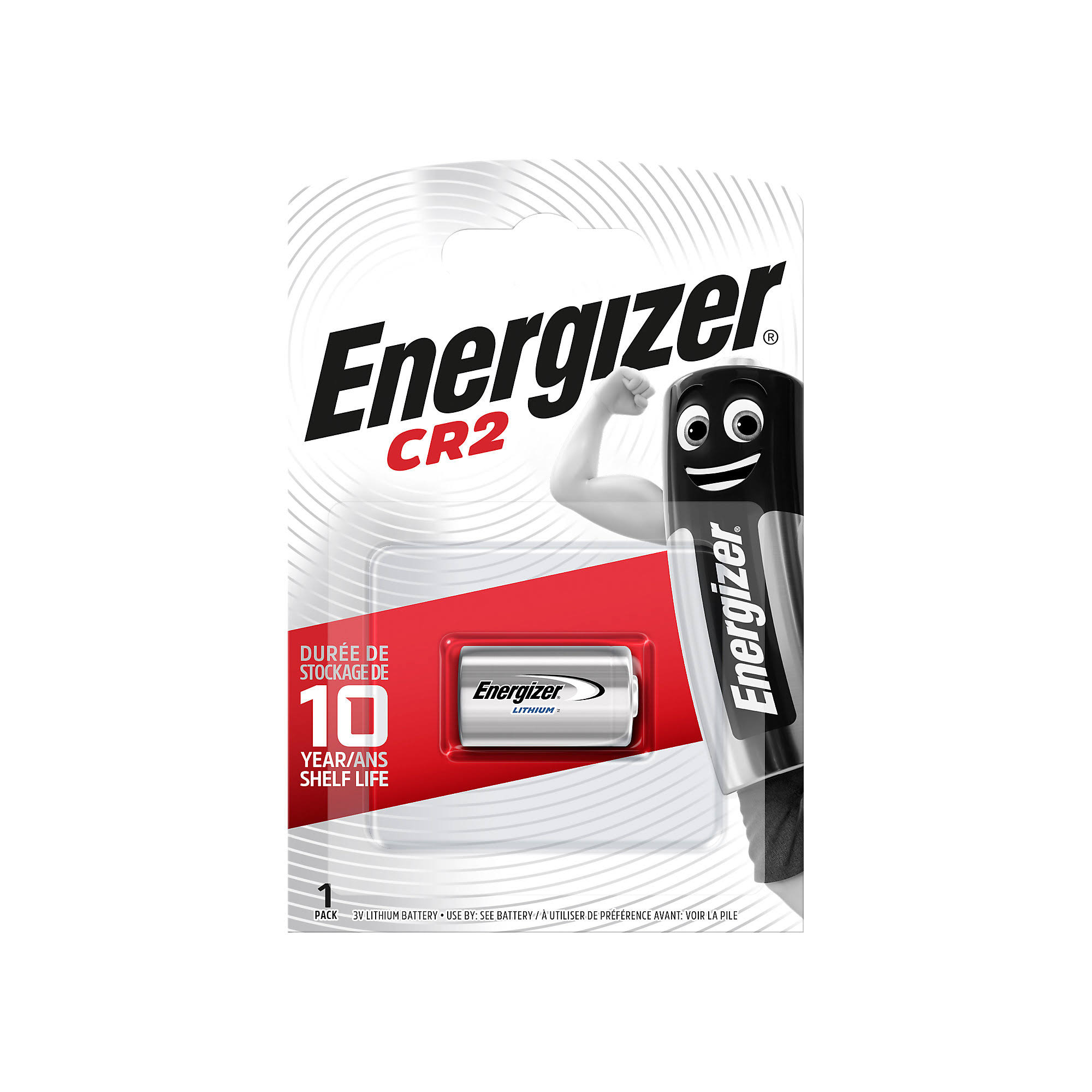 Energizer CR2 Lithium Photo Battery - 3V