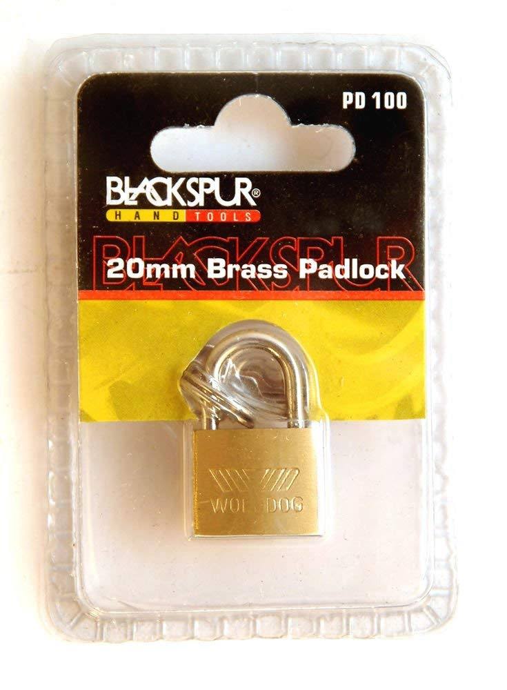 20 mm Brass Padlock with Key 3 Keys