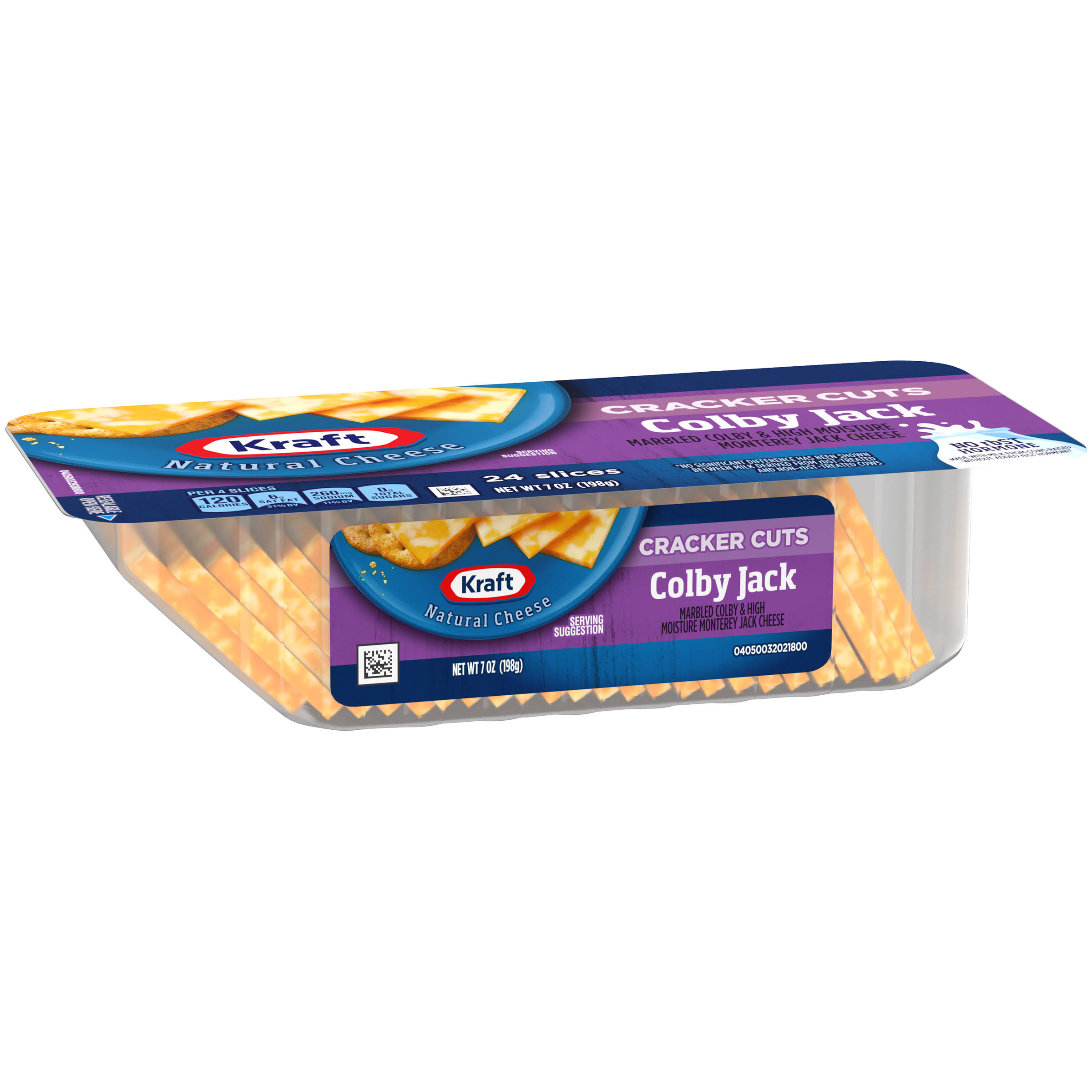 Kraft Colby Jack Cracker Cuts - x24, 7oz