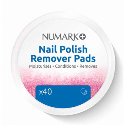 Numark Nail Polish Remover Pads x 40