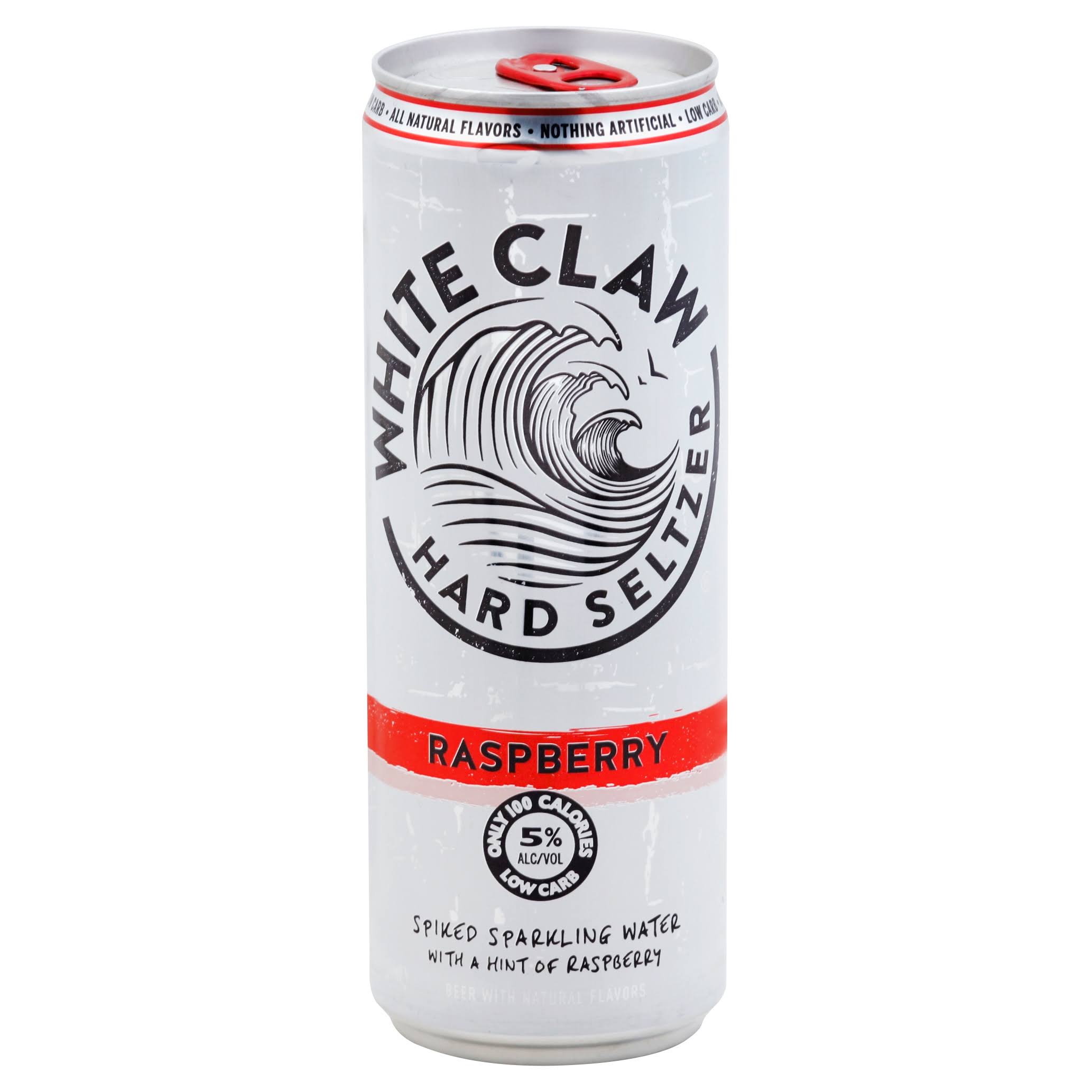 White Claw Hard Seltzer, Raspberry - 12 fl oz
