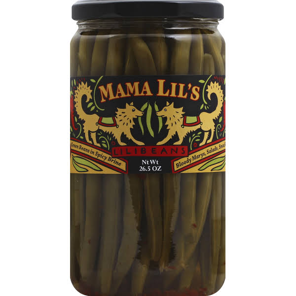 Mama Lils Green Beans, in Spicy Brine - 26.5 oz