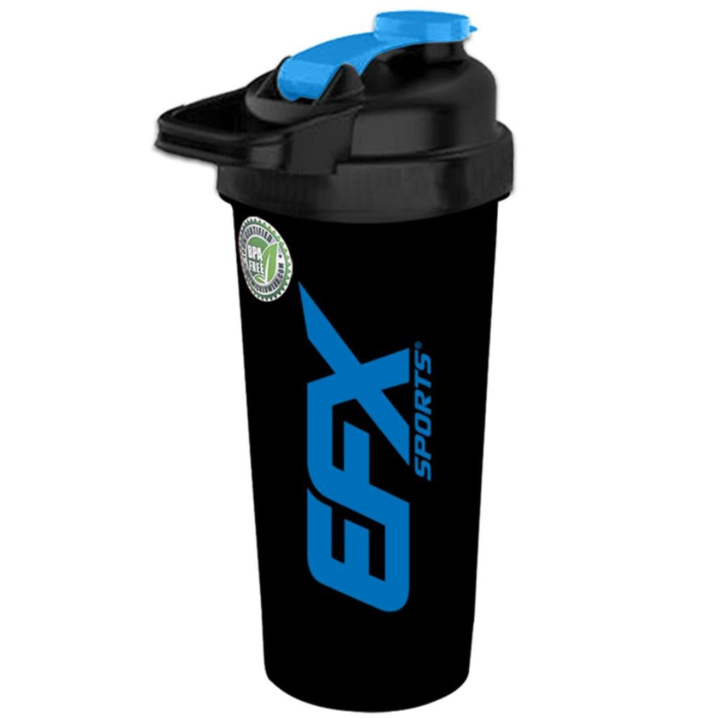 EFX Sports SHAKER BOTTLE - Black/Blue