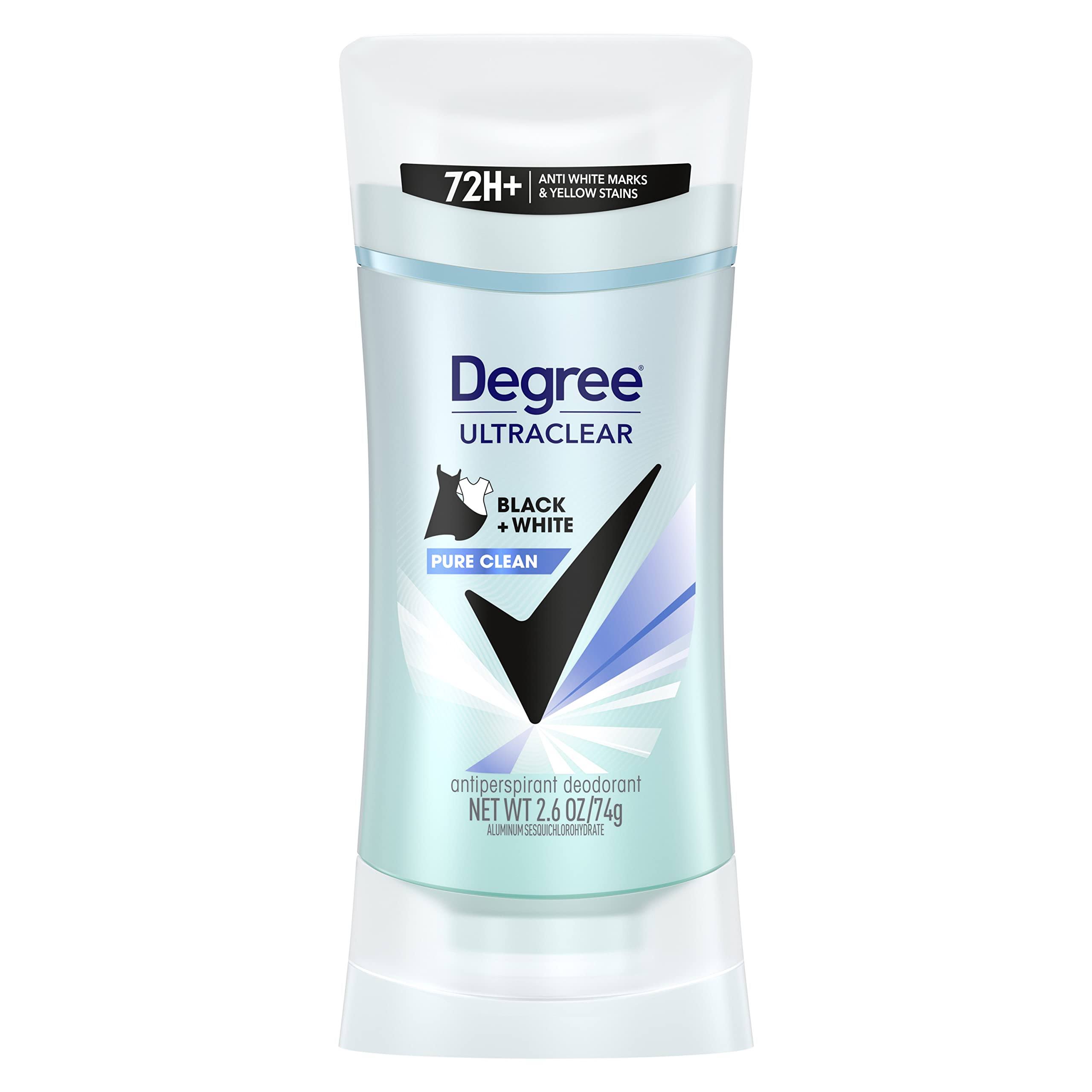 Degree Women's Ultra Clear Pure Clean Anti-Perspirant and Deodorant - 2.6oz