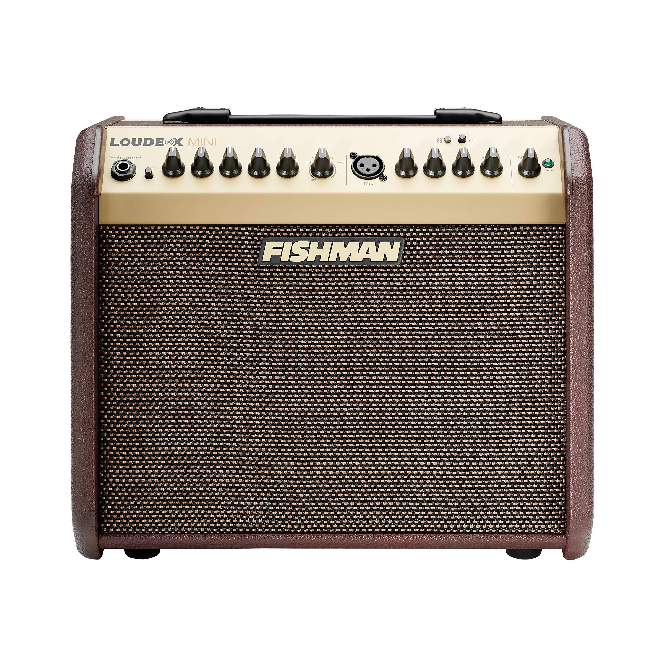 Fishman Loudbox Mini Bluetooth 60W Acoustic Combo Amplifier, Built In Effects, Channels 2 Channel, Solid State, Guitar