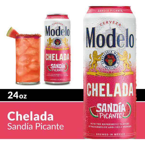 Harbor Liquor and market - Modelo Chelada Sandia Picante 24oz Can | Pointy