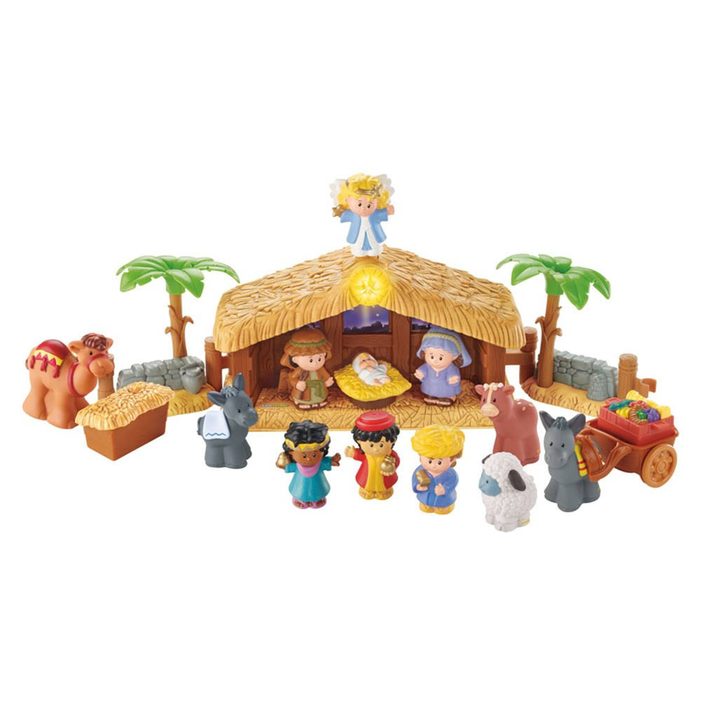 Fisher-Price Little People Deluxe Christmas Story Nativity Play Set