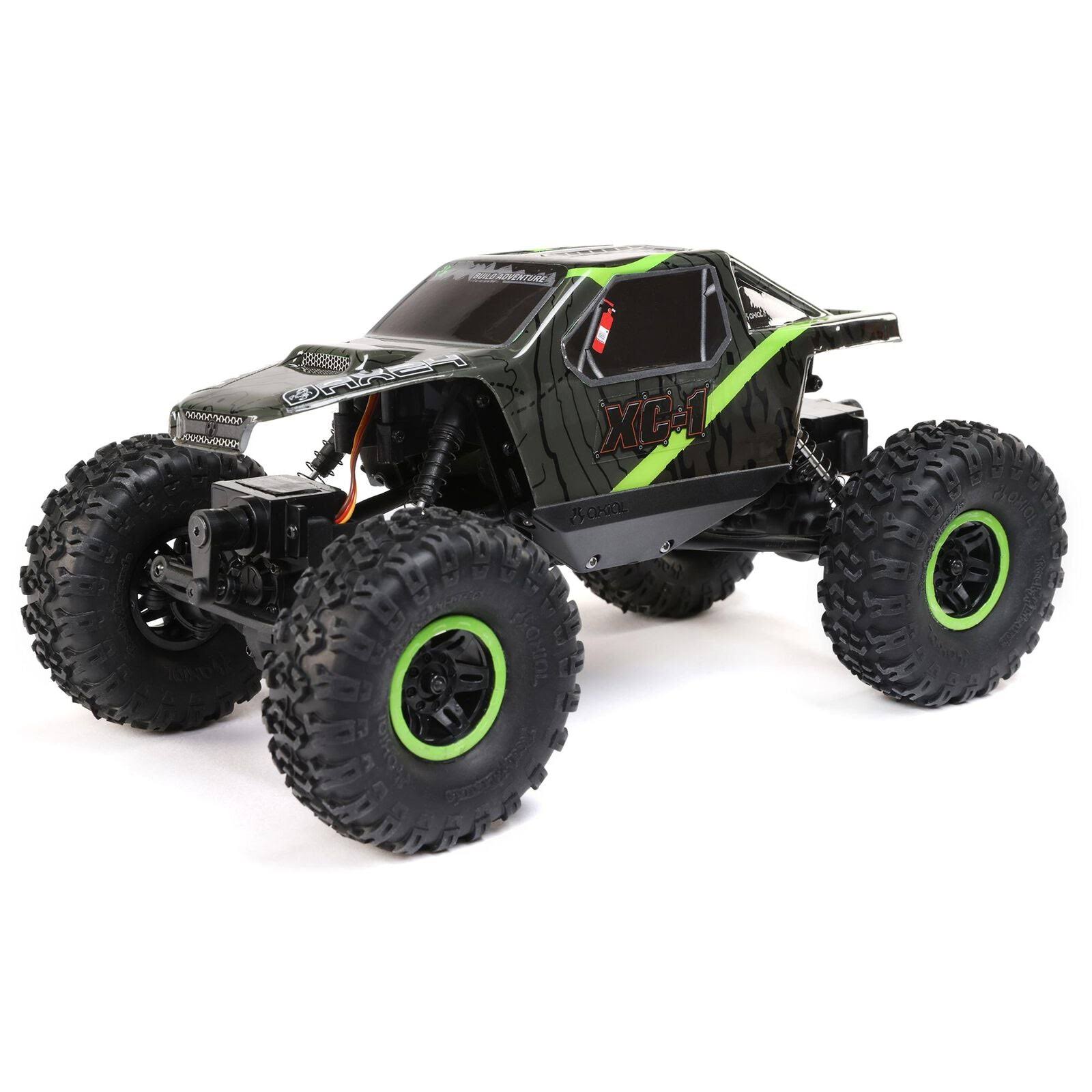 Axial RC Truck 1/24 AX24 XC-1 4WS Crawler Brushed RTR , Green, AXI00003T1