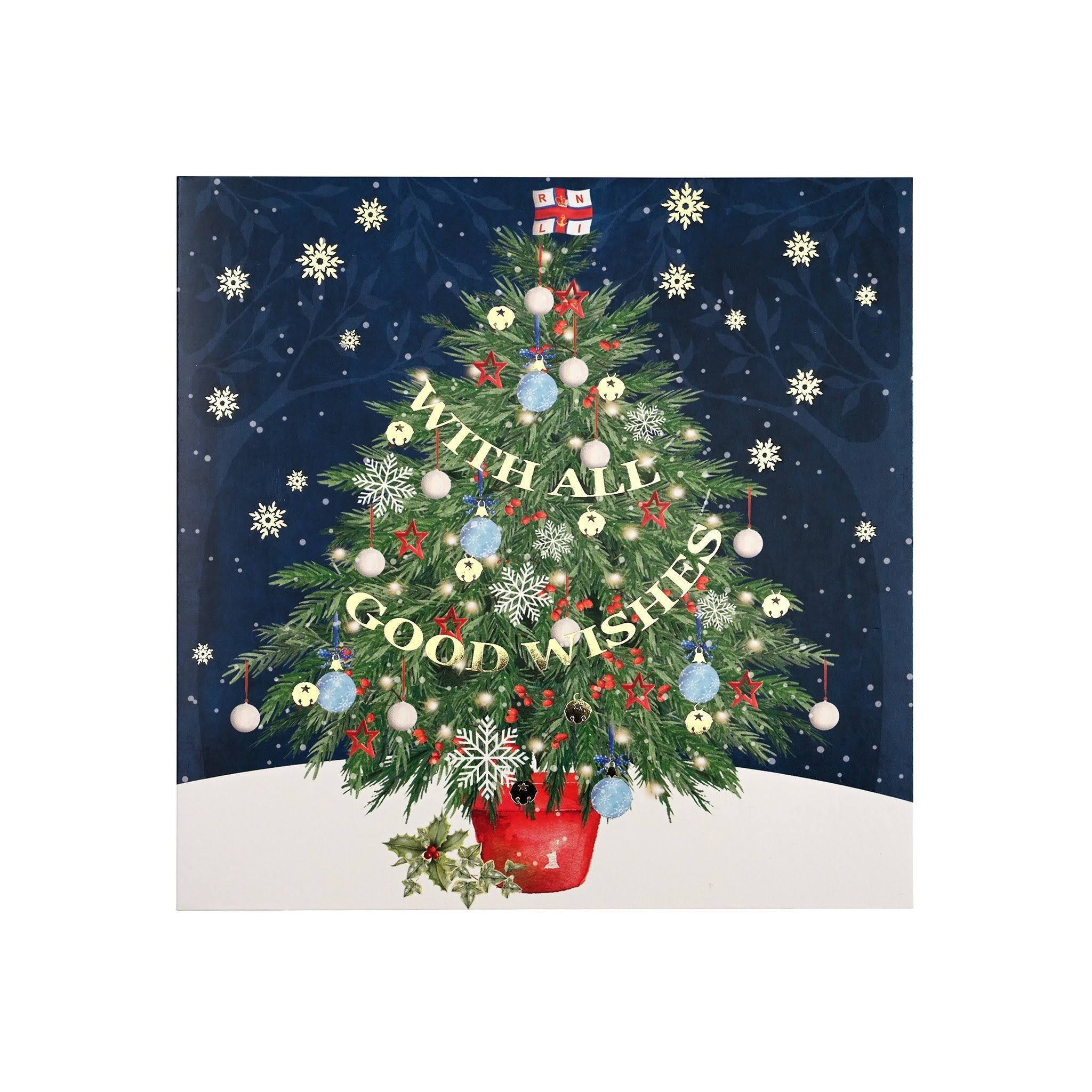 Christmas Tree - RNLI Charity Christmas Cards