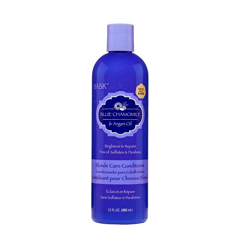 Hask Blue Chamomile and Argan Oil Blonde Care Conditioner - 12oz