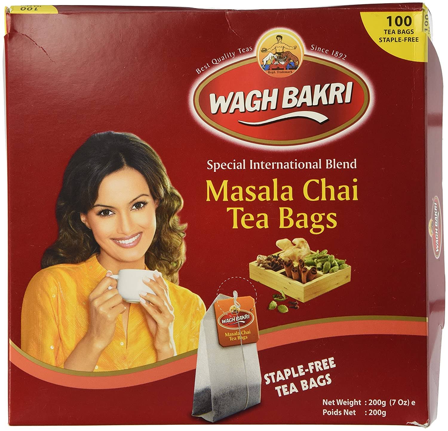 Wagh Bakri Masala Chai 100 Tea Bags
