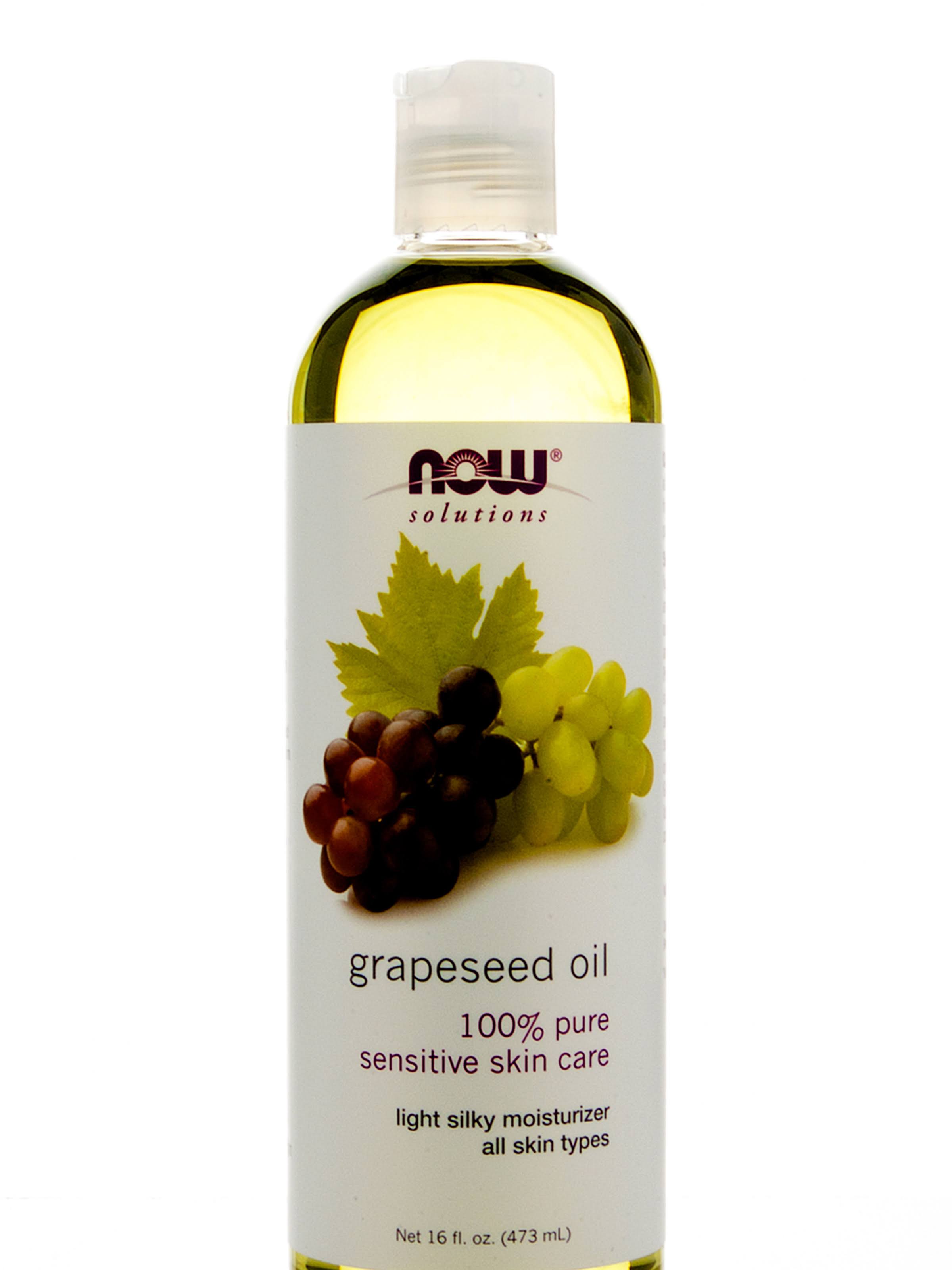 Now Solutions Grapeseed Oil - 473ml