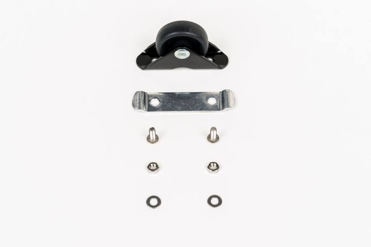 Brompton Mudguard Roller and Fittings - Version L - Black