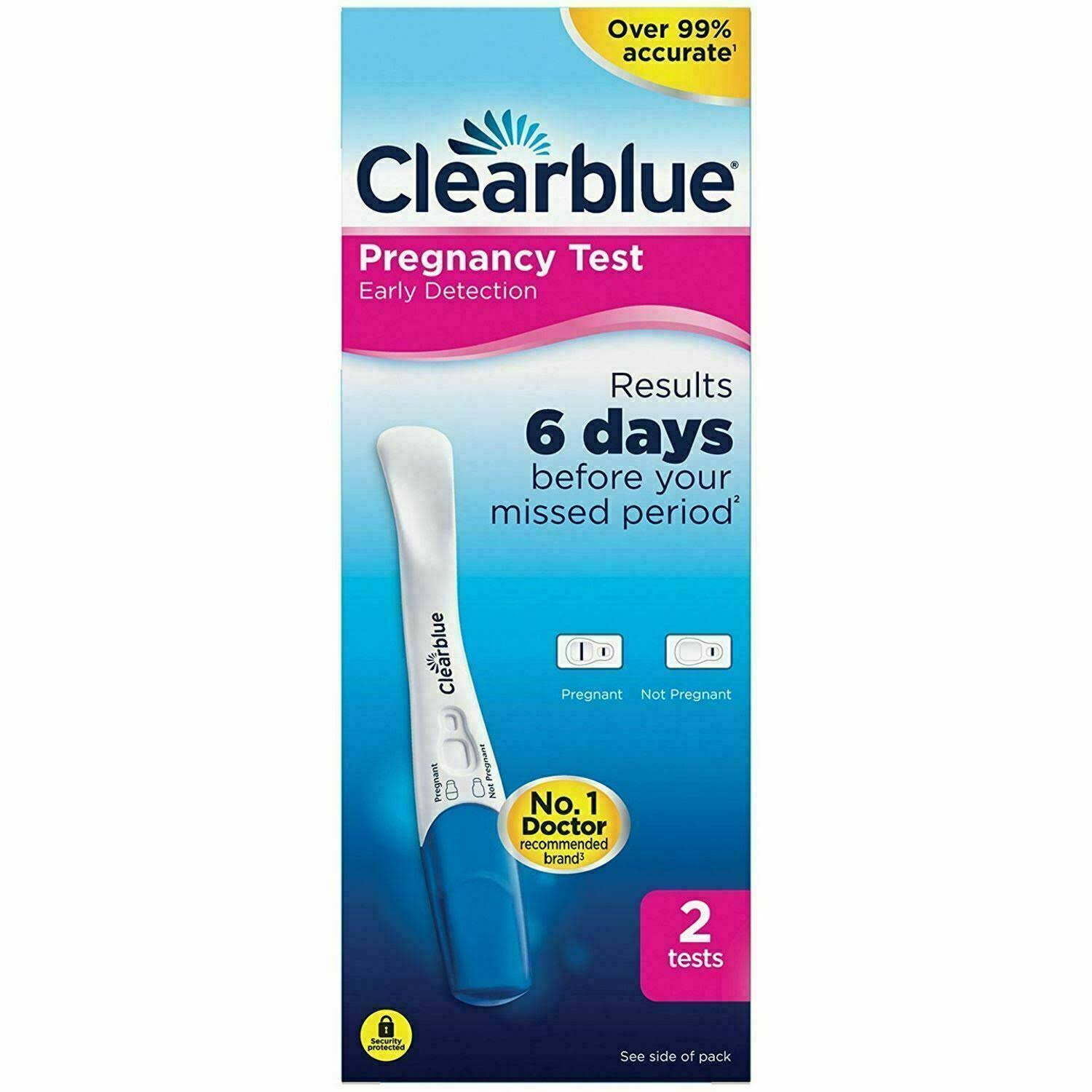 Clearblue Early Detection Pregnancy Test Kit - 2ct
