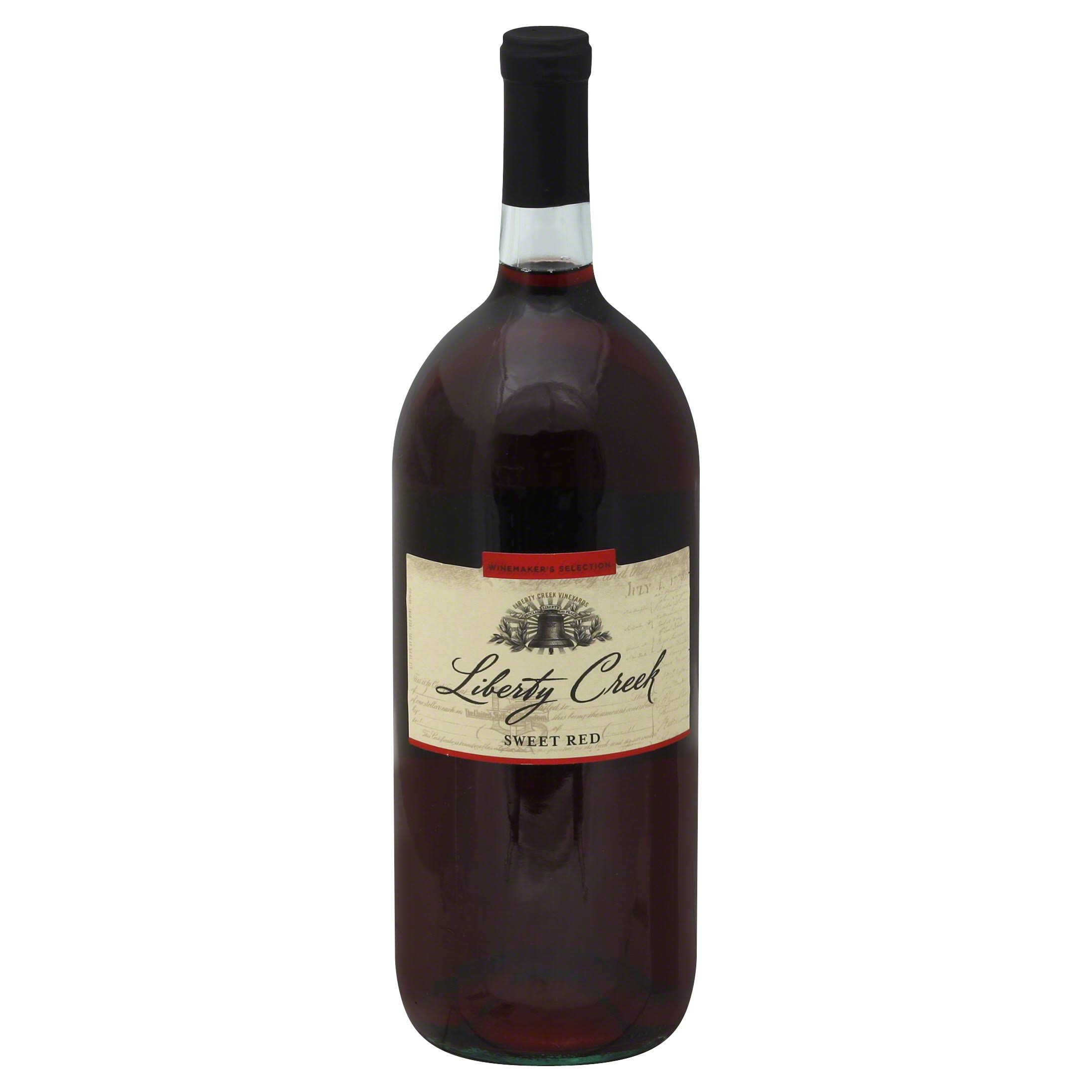 Liberty Creek Sweet Red Wine - 1.5L