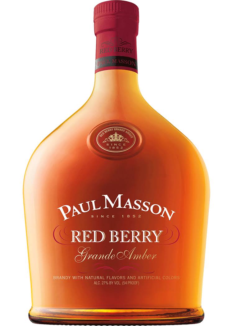 Paul Masson Grande Amber Brandy - Red Berry, 750ml