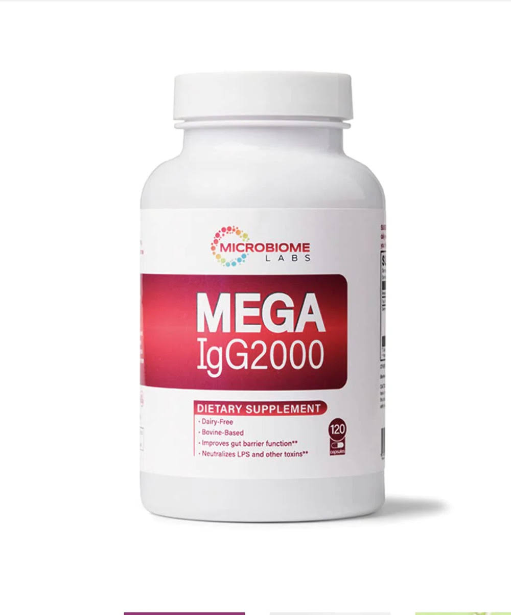 Microbiome Labs Mega IgG2000 (120 Capsules)