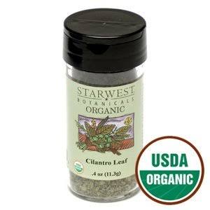 Starwest Cilantro Leaf Organic Jar 2.25 oz