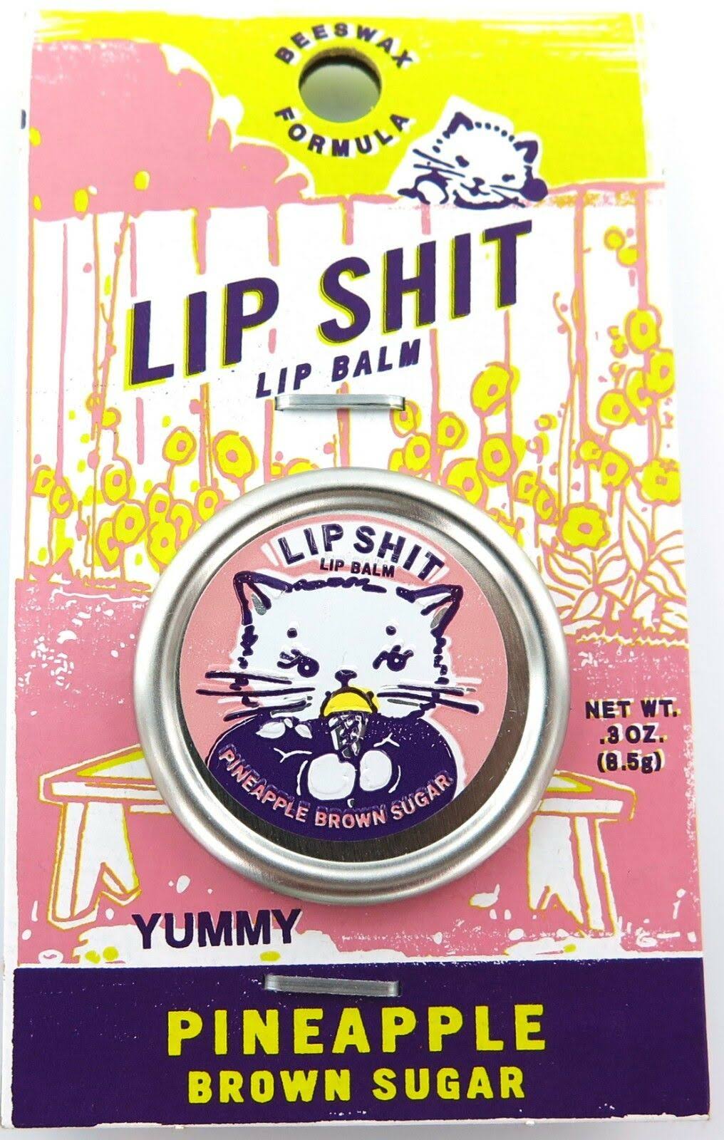 Lip Shit Lip Balm - Pineapple Brown Sugar