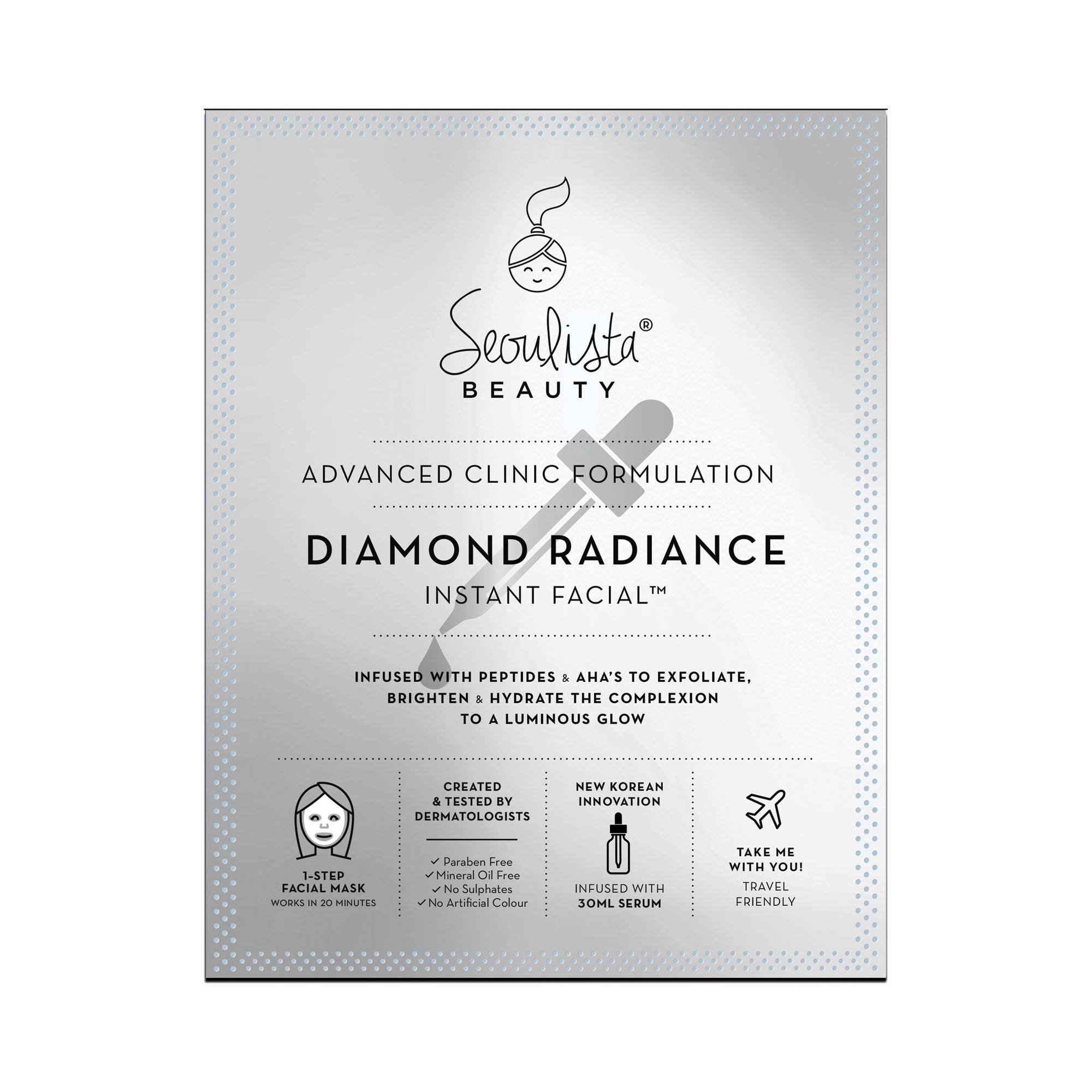 Seoulista Beauty Diamond Radiance Instant Facial