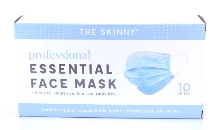 Skinny & Co. Essential Face Mask - 10 Pack