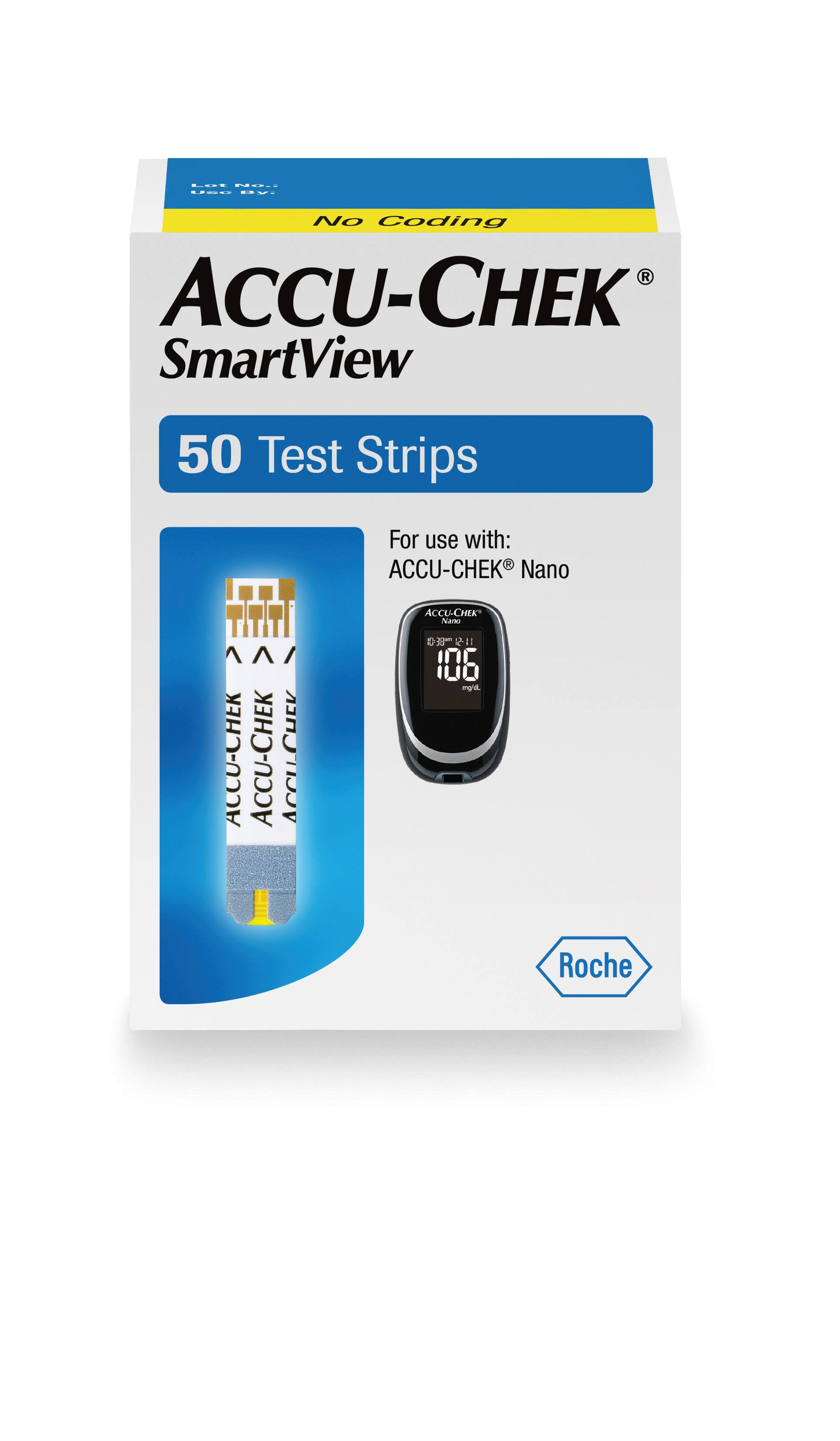 Accu-Chek SmartView Test Strips - x50