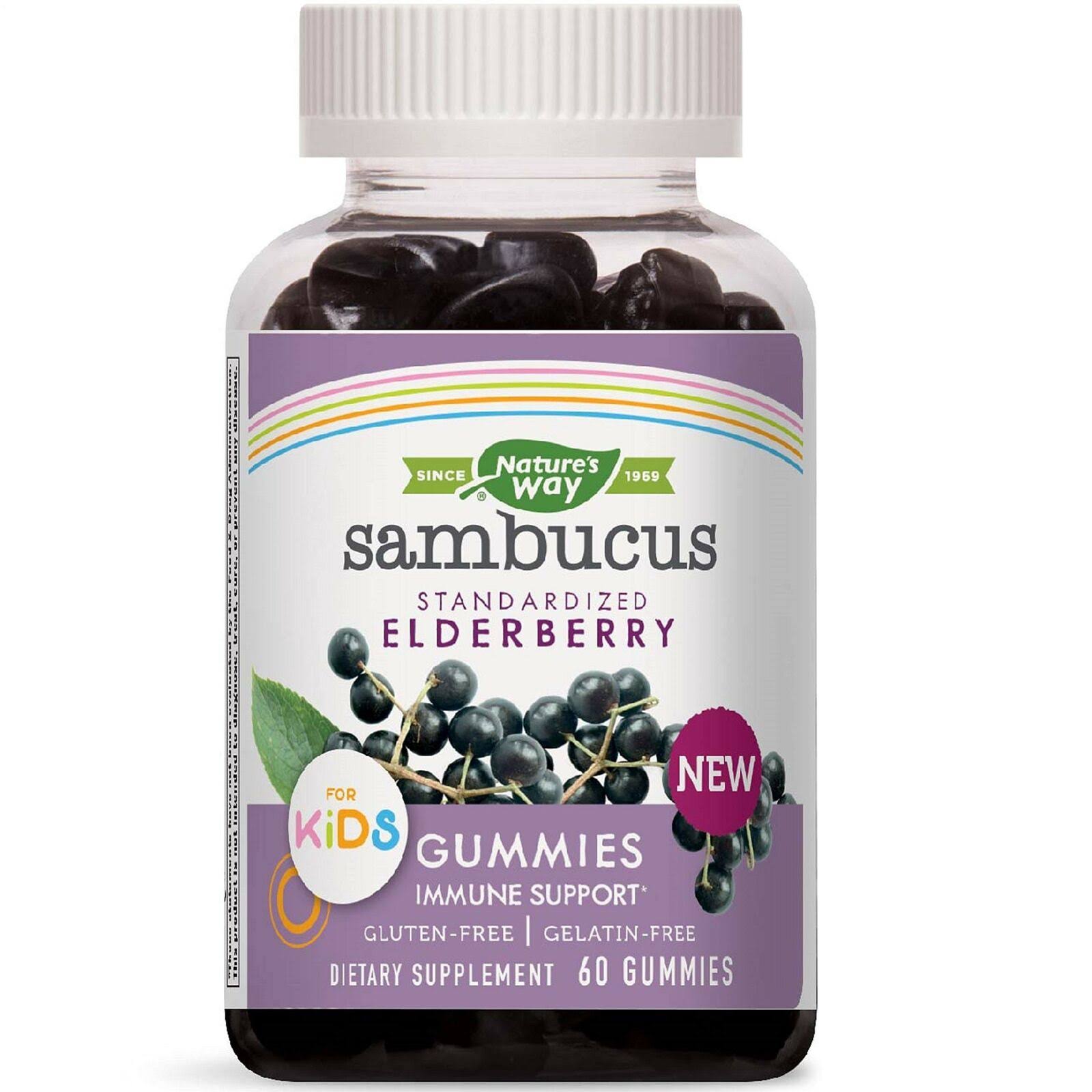 Nature's Way Sambucus Kids Gummies Dietary Supplement - 60ct