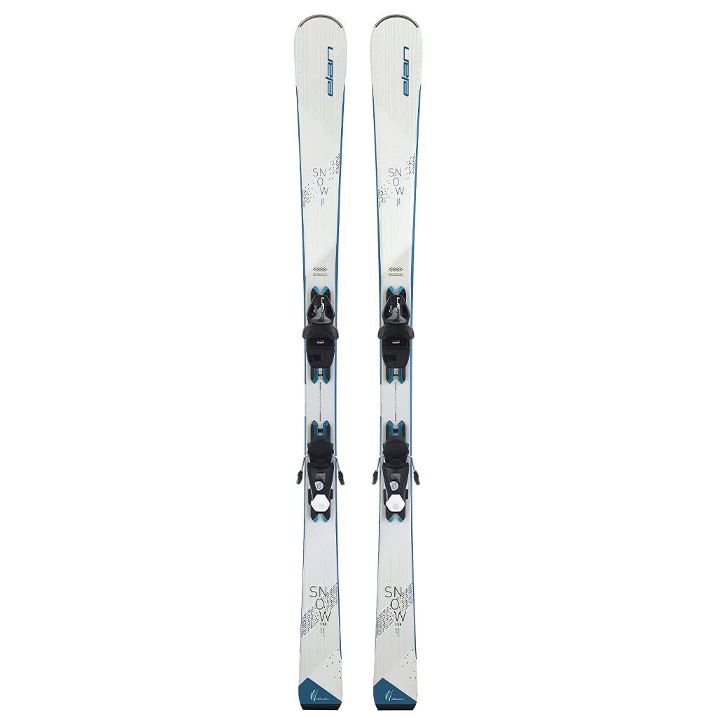 Elan Snow White Women's Skis with El 7.5 GW Bindings 2022 Size 140cm for Women