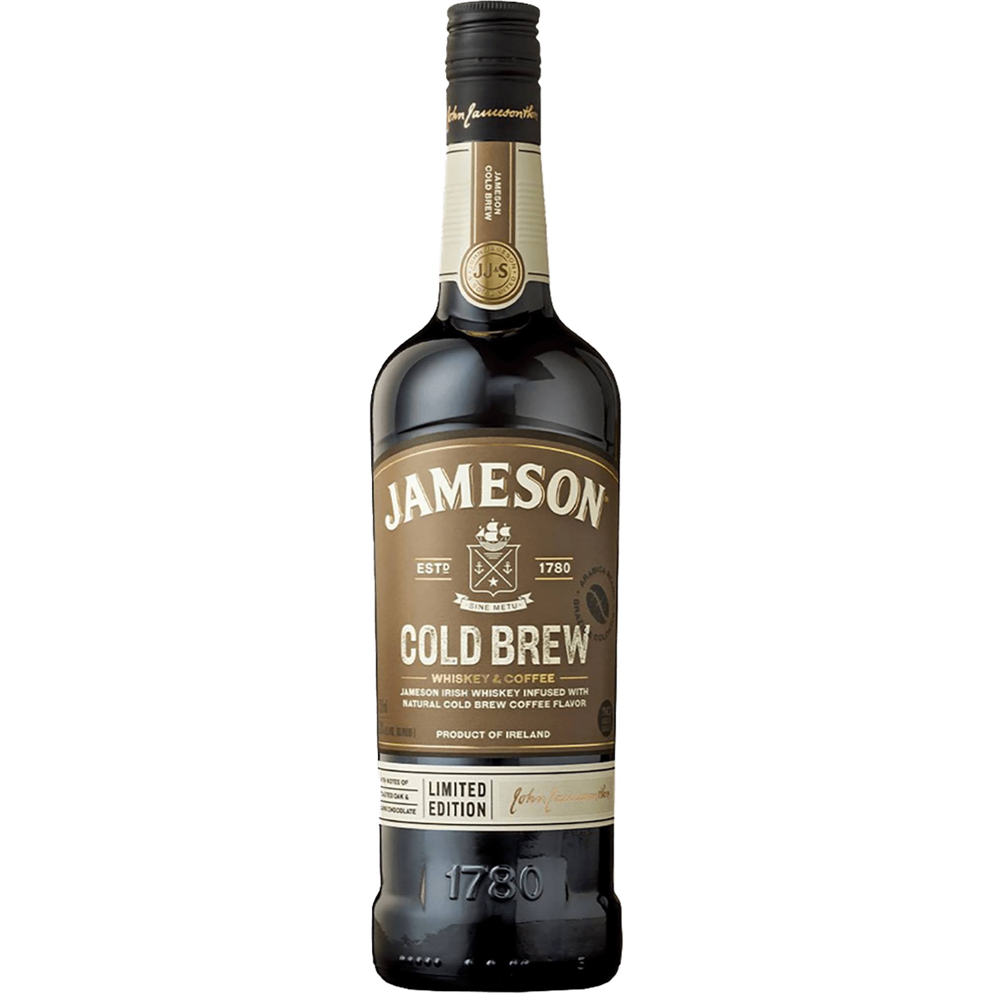 Jameson Cold Brew Irish Whiskey Spirit Drink 750ml Bottle
