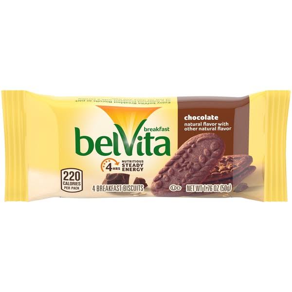 Nabisco Belvita Breakfast Biscuits - Chocolate, 5ct, 1.76oz