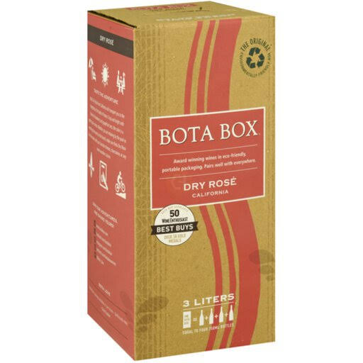 Bota Box Dry Rose, California - 3 liters